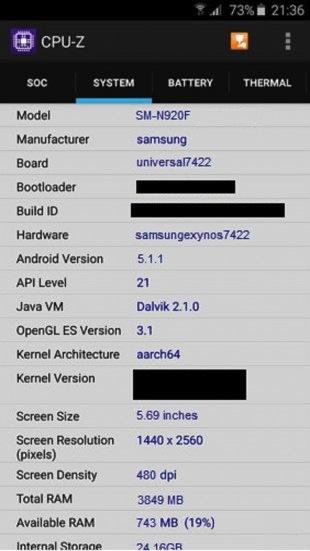 三星GALAXY Note 5传闻汇总：只差公布价格