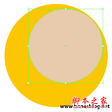 Illustrator绘制矢量画实例弯弯月牙_天极设计在线转载