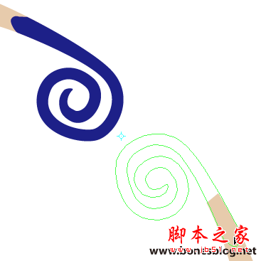 Illustrator绘制矢量画实例弯弯月牙_天极设计在线转载