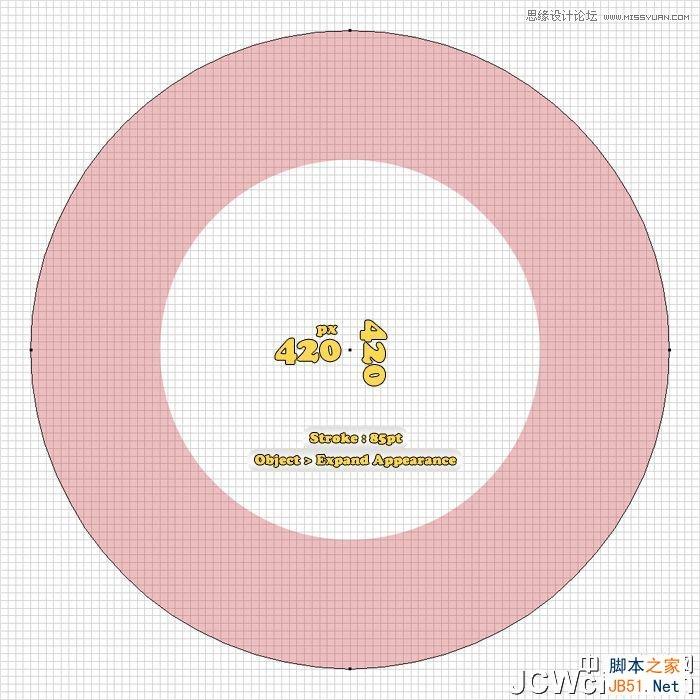 Illustrator制作蓝色苹果QuickTime标志,脚本之家
