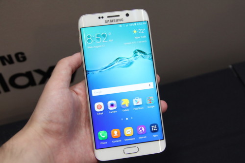 三星S6 edge+与Galaxy Note5新品发布会真机图及情况对比