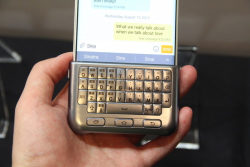 三星S6 edge+与Galaxy Note5新品发布会真机图及情况对比