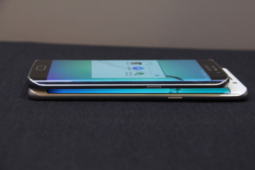 三星S6 edge+与Galaxy Note5新品发布会真机图及情况对比