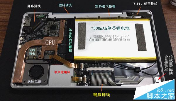 GPD Pocket值得买吗?全新7寸GPD Pocket迷你Win10笔记本全面深度评测+拆解图