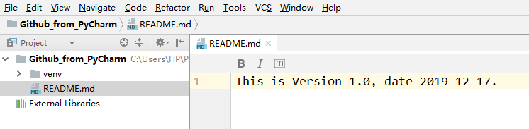 演示项目(仅含README文件)