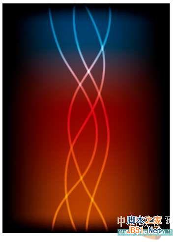 Illustrator教程:制作超绚发光线条