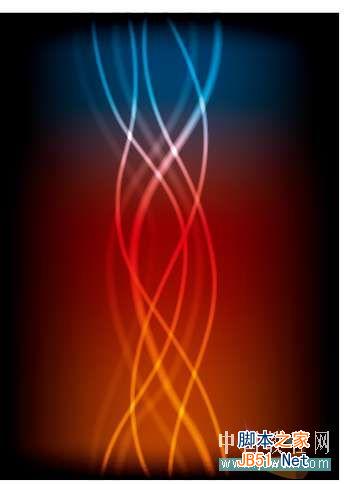 Illustrator教程:制作超绚发光线条