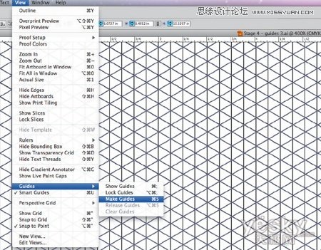 Illustrator绘制矢量三维字体组合特效,PS教程,思缘教程网