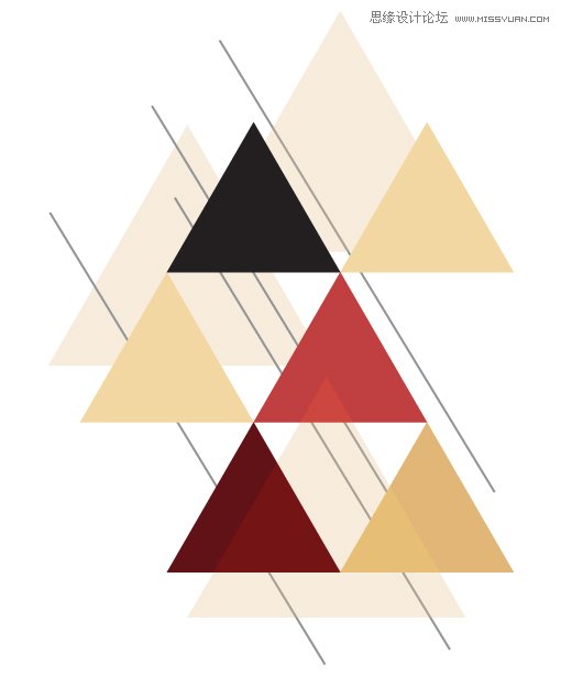 Illustrator快速绘制时尚酷炫多边形海报