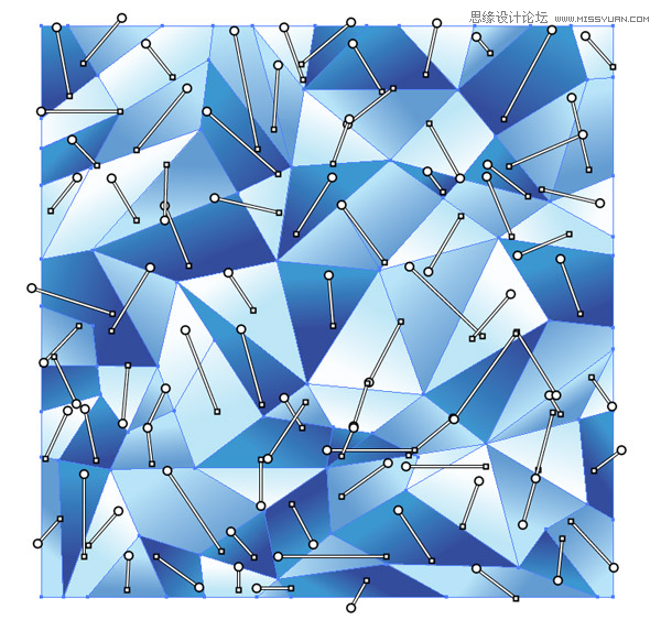 Illustrator创建酷炫时尚的多边形背景,