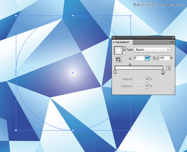Illustrator创建酷炫时尚的多边形背景,