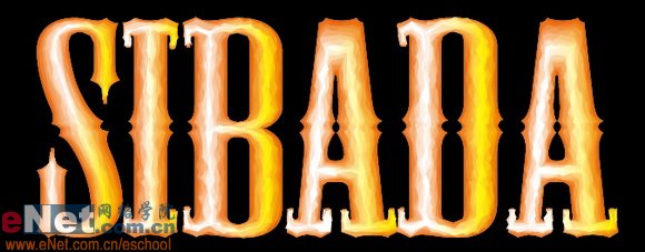 Illustrator绘制矢量风格的火焰文字效果,PS教程,思缘教程网