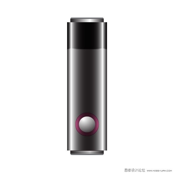 Illustrator设计一个色彩斑澜的U盘,PS教程,思缘教程网