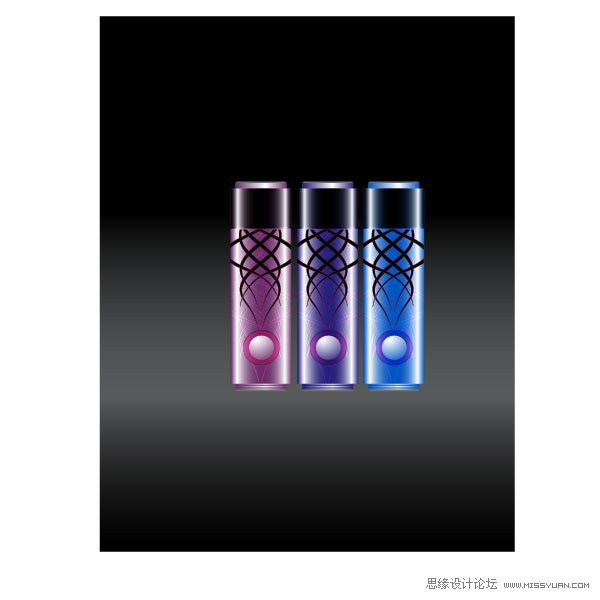 Illustrator设计一个色彩斑澜的U盘,PS教程,思缘教程网