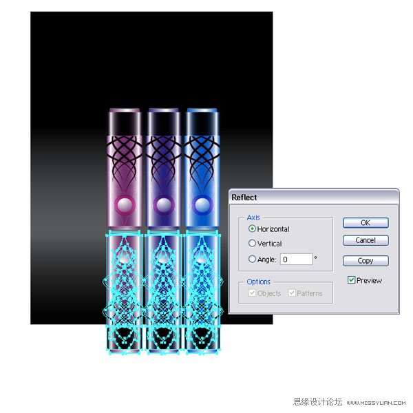 Illustrator设计一个色彩斑澜的U盘,PS教程,思缘教程网
