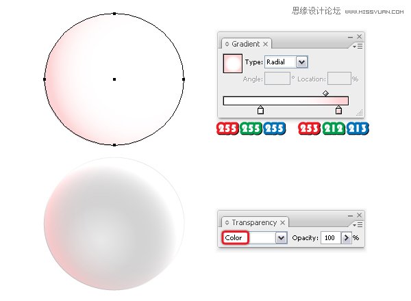 Illustrator制作万圣节带血丝的恐怖眼球