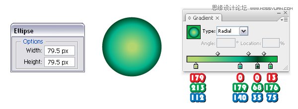 Illustrator制作万圣节带血丝的恐怖眼球