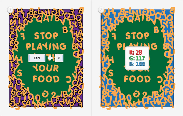 Illustrator制作意大利面艺术特效文字教程,