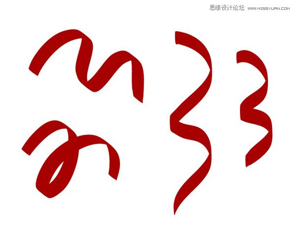 Illustrator制作一个精致的圣诞节花环