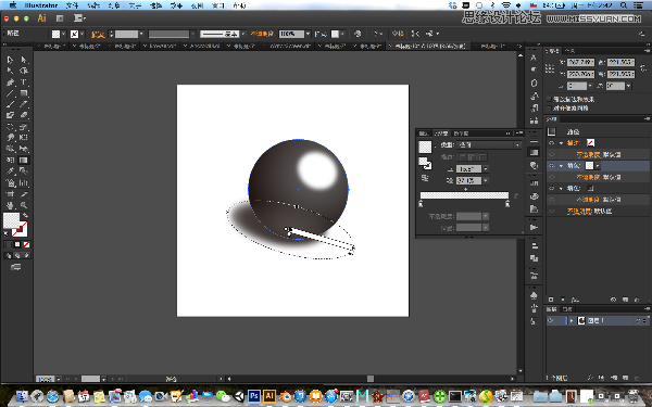 Illustrator详细解析图标的质感表现技巧,