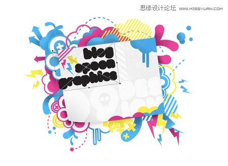 Illustrator结合PS设计时尚的花纹插画教程