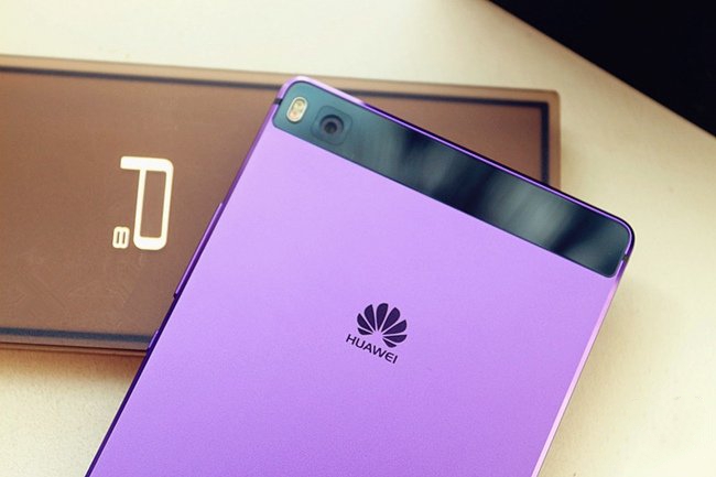 紫色,华为P8,惊艳,女神