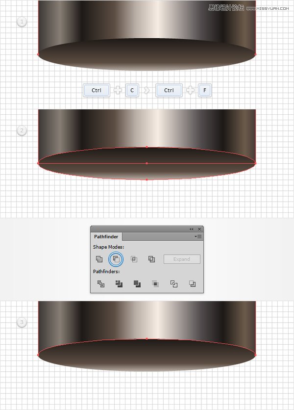 Illustrator制作神话般的指甲油文字效果,PS教程,思缘教程网