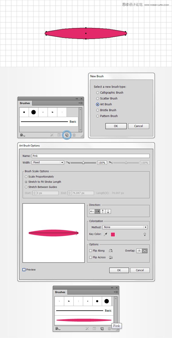 Illustrator制作神话般的指甲油文字效果,PS教程,思缘教程网