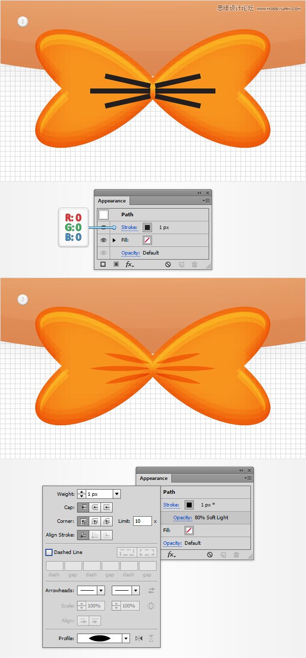 Illustrator设计时尚有趣的卡通人物脸部,