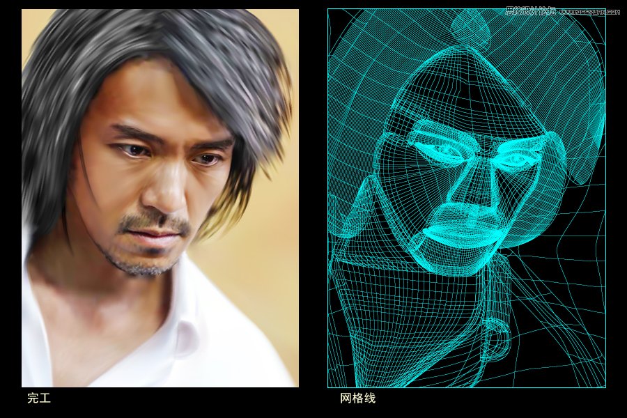 Illustrator绘画实例解析网格工具使用技巧,破洛洛
