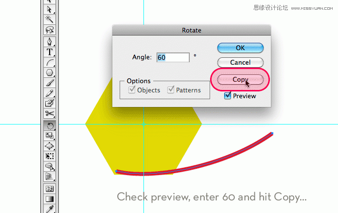 Illustrator设计创意的快门形状标志教程,破洛洛