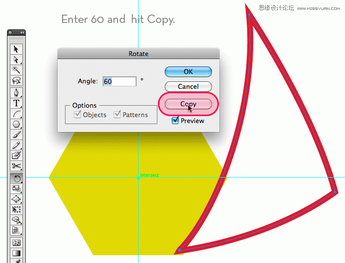 Illustrator设计创意的快门形状标志教程,破洛洛