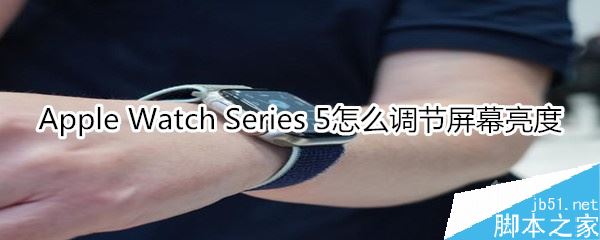 Apple Watch Series 5如何调节屏幕亮度?