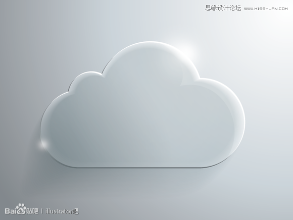 Illustrator绘制立体效果的白云云彩,破洛洛