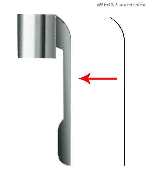 Illustrator绘制逼真的笔筒图标教程,破洛洛