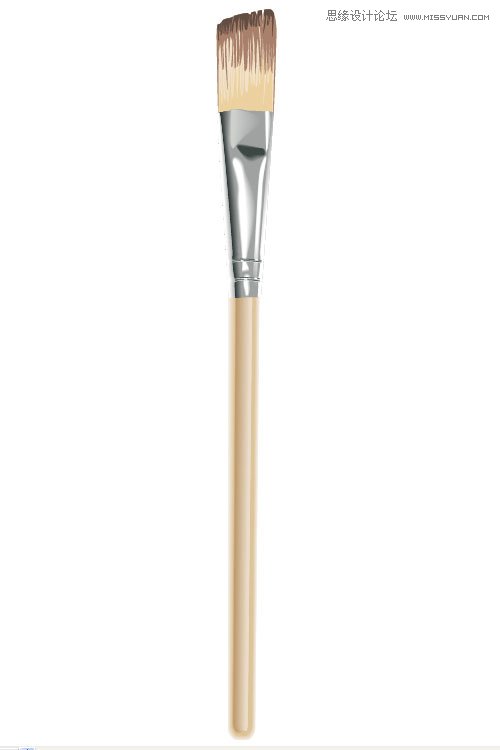 Illustrator绘制逼真的笔筒图标教程,破洛洛