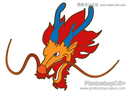 Illustrator制作2012龙年插画教程,破洛洛
