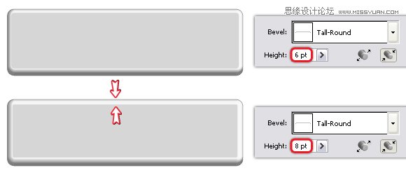 Illustrator实例教程：使用3D效果制作网页按钮,破洛洛
