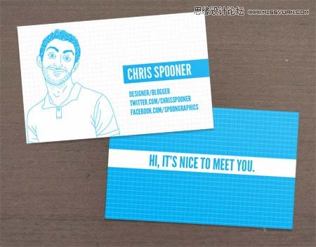 Illustrator设计个性时尚风格的名片教程,破洛洛