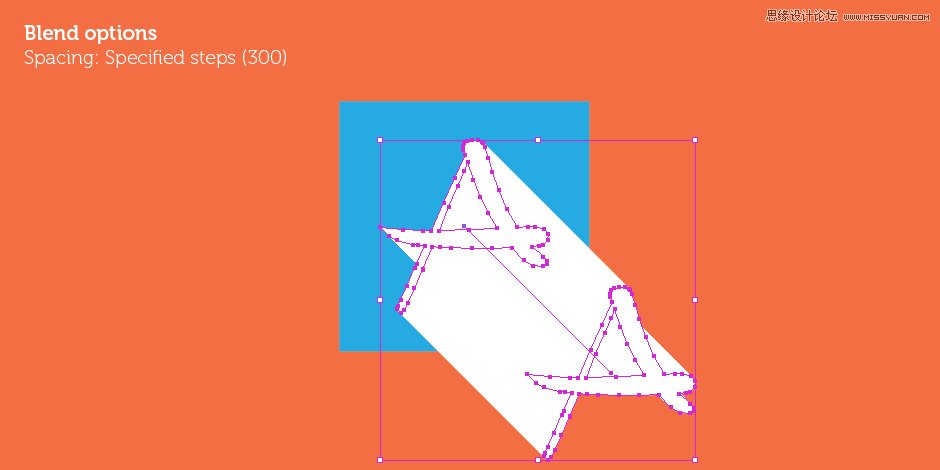 Illustator制作网页超酷的长阴影效果,破洛洛
