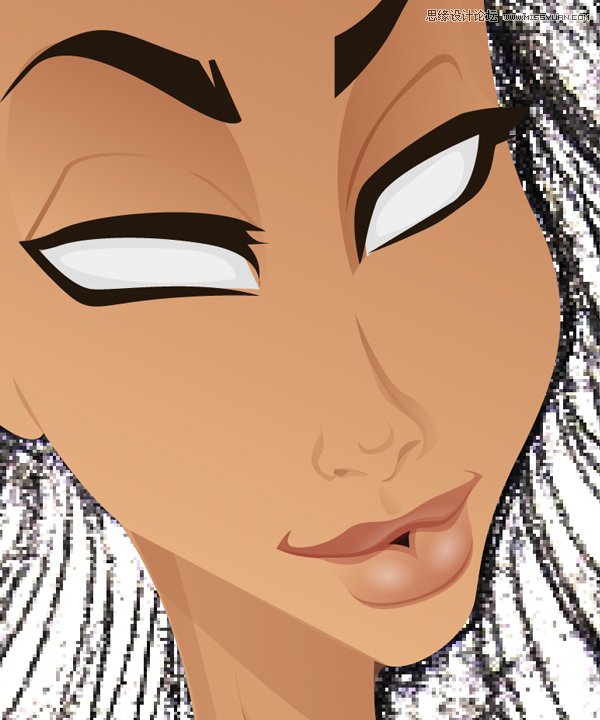 Illustrator绘制70年代的餐馆矢量插画教程,破洛洛