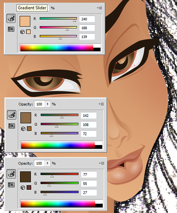 Illustrator绘制70年代的餐馆矢量插画教程,破洛洛