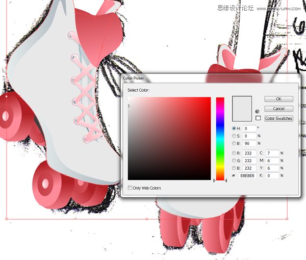 Illustrator绘制70年代的餐馆矢量插画教程,破洛洛