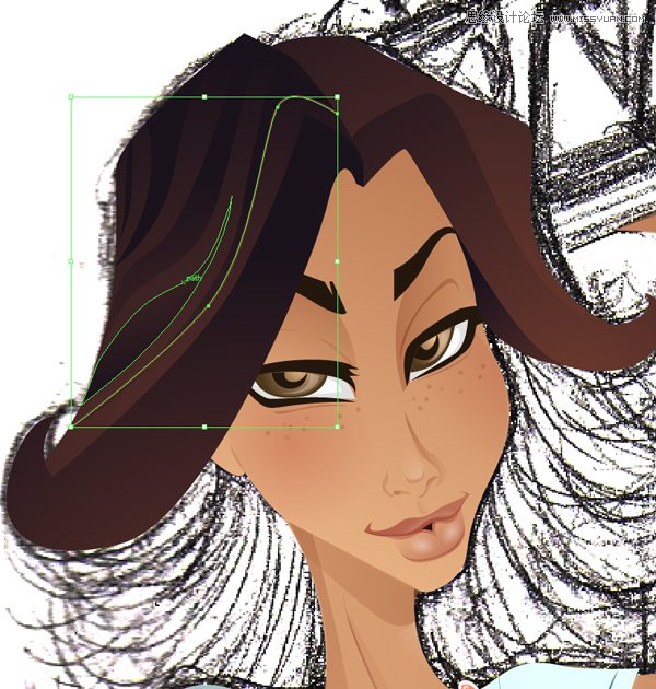 Illustrator绘制70年代的餐馆矢量插画教程,破洛洛