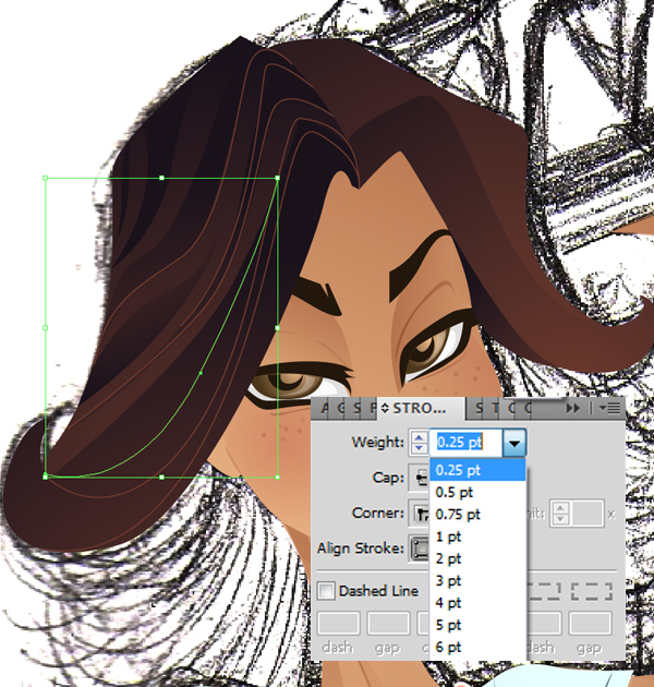 Illustrator绘制70年代的餐馆矢量插画教程,破洛洛