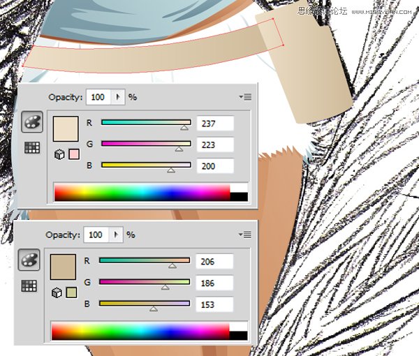 Illustrator绘制70年代的餐馆矢量插画教程,破洛洛