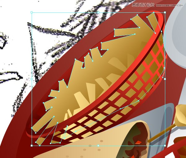 Illustrator绘制70年代的餐馆矢量插画教程,破洛洛