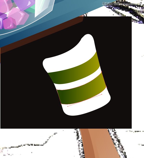 Illustrator绘制70年代的餐馆矢量插画教程,破洛洛