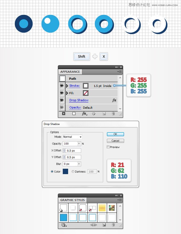 Illustrator制作马赛克效果的艺术字教程,破洛洛