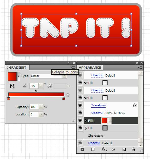 Illustrator创建一个可以无限重用的按钮样式,破洛洛